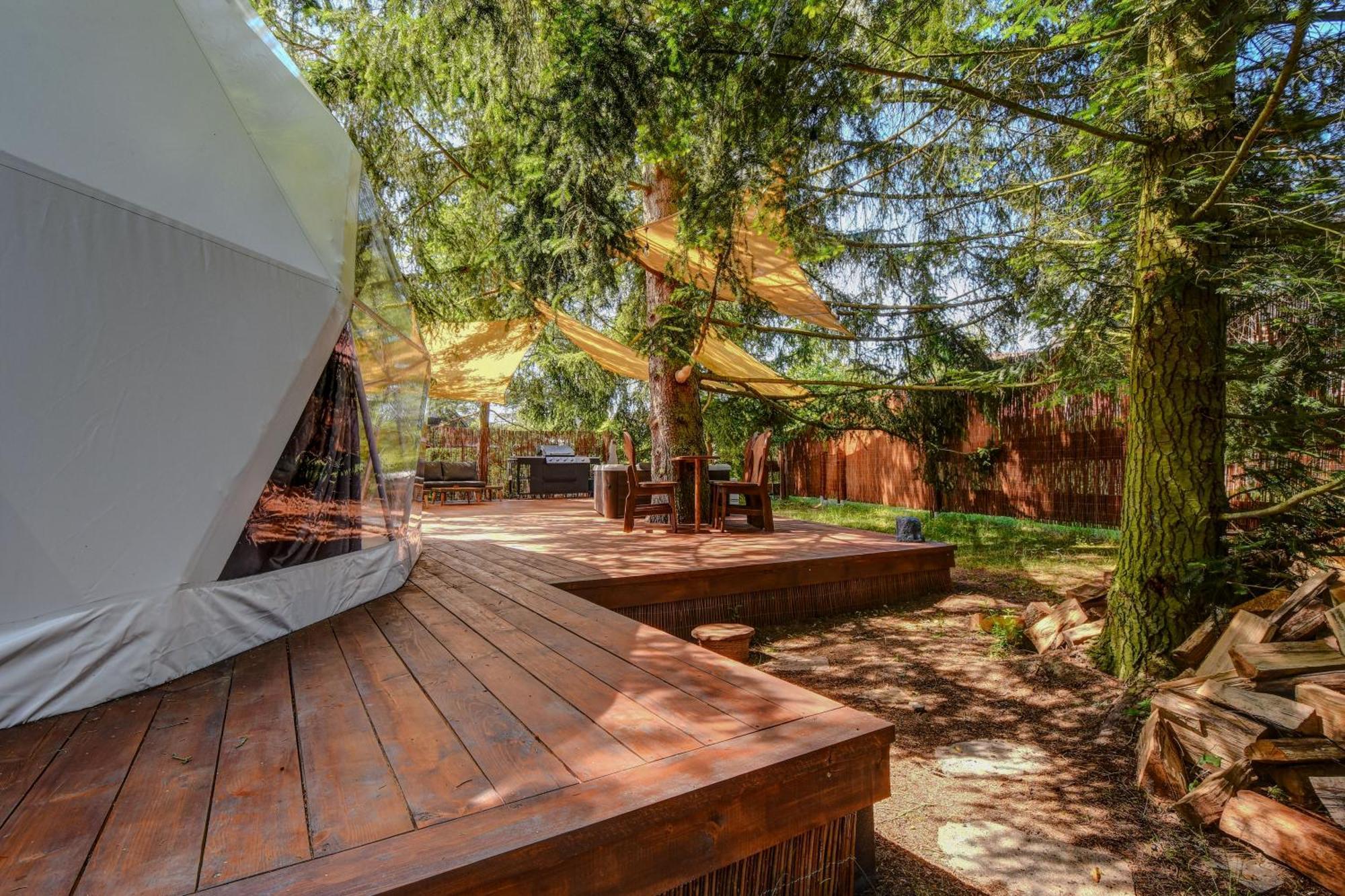 Hotel Tiche Misto Glamping Slapy  Esterno foto
