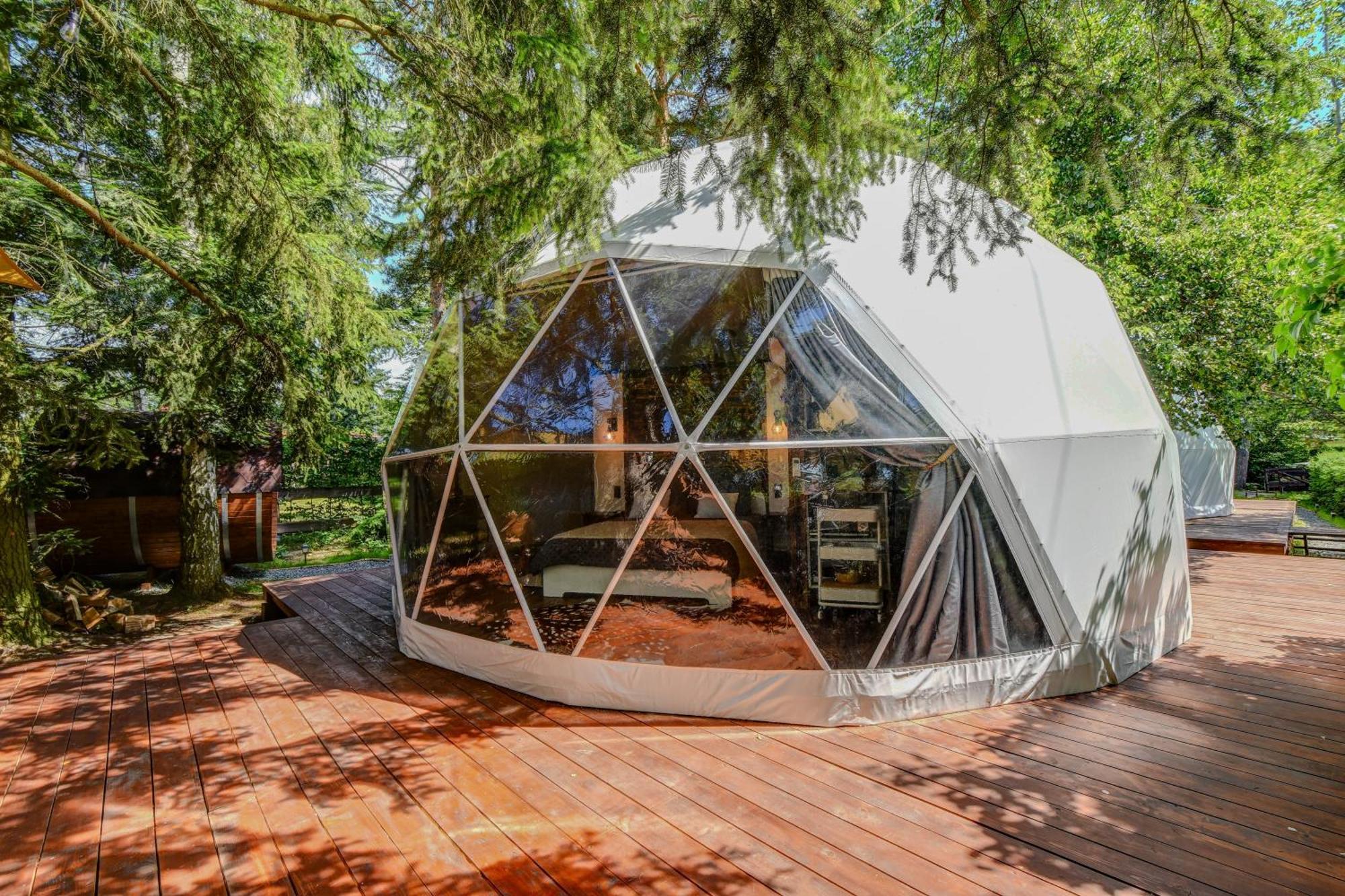 Hotel Tiche Misto Glamping Slapy  Esterno foto